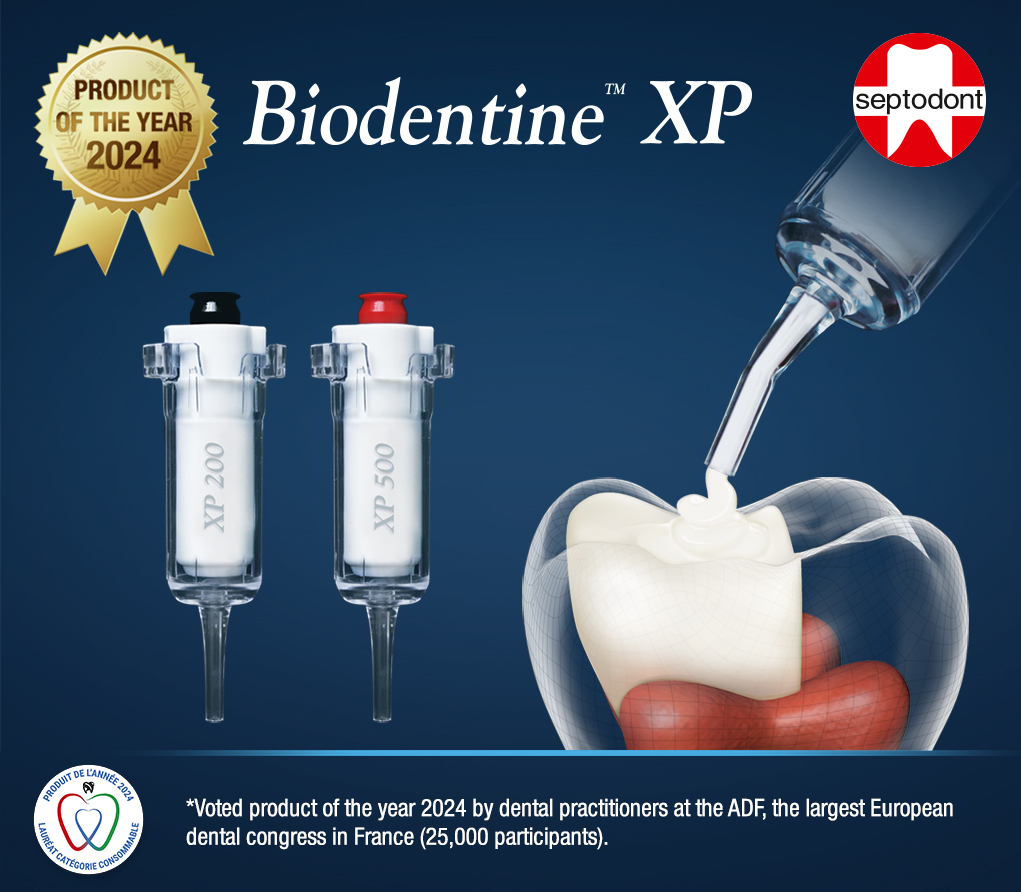 Biodentine™ XP élu produit de l’année 2024