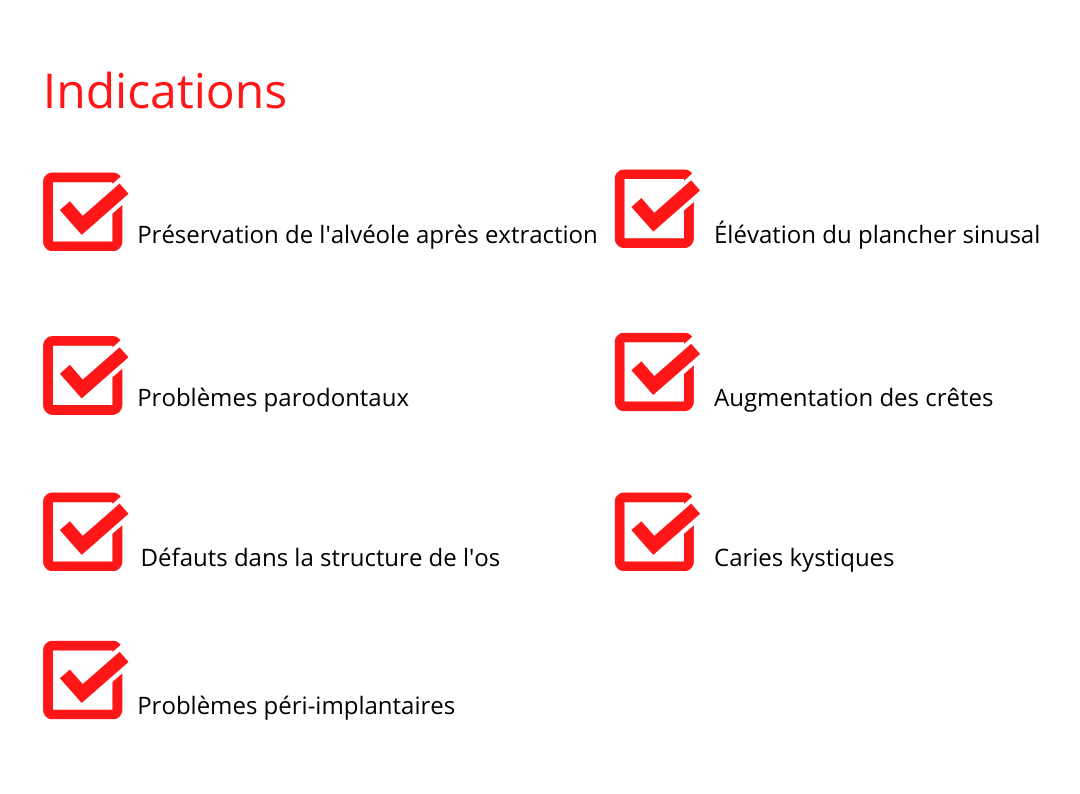 R.T.R.+: Nouvelles Formules Biphasiques Phosphate tricalcique ß (ß-TCP) + Hydroxyapatite (HA) 5