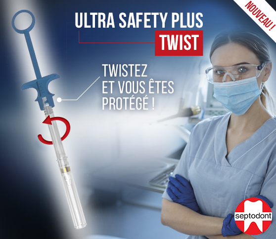  NOUVEAU Ultra Safety Plus Twist  : avec le nouveau système breveté 1