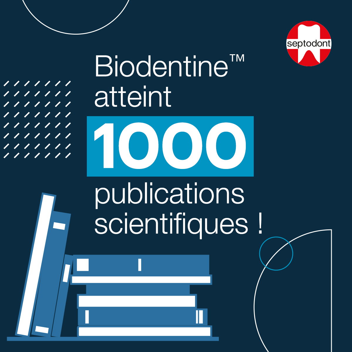 Biodentine franchit une nouvelle étape avec 1000 publications scientifiques !