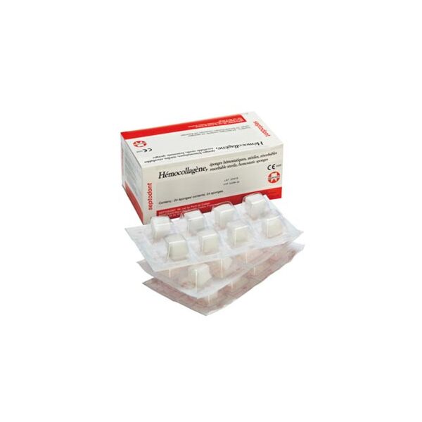 Hemocollagene, Éponge hémostatique avec collagène d’origine bovine