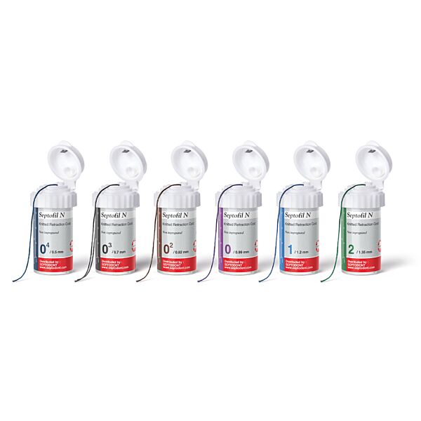 Septofil - Fil de rétraction gingival tricoté non imprégné