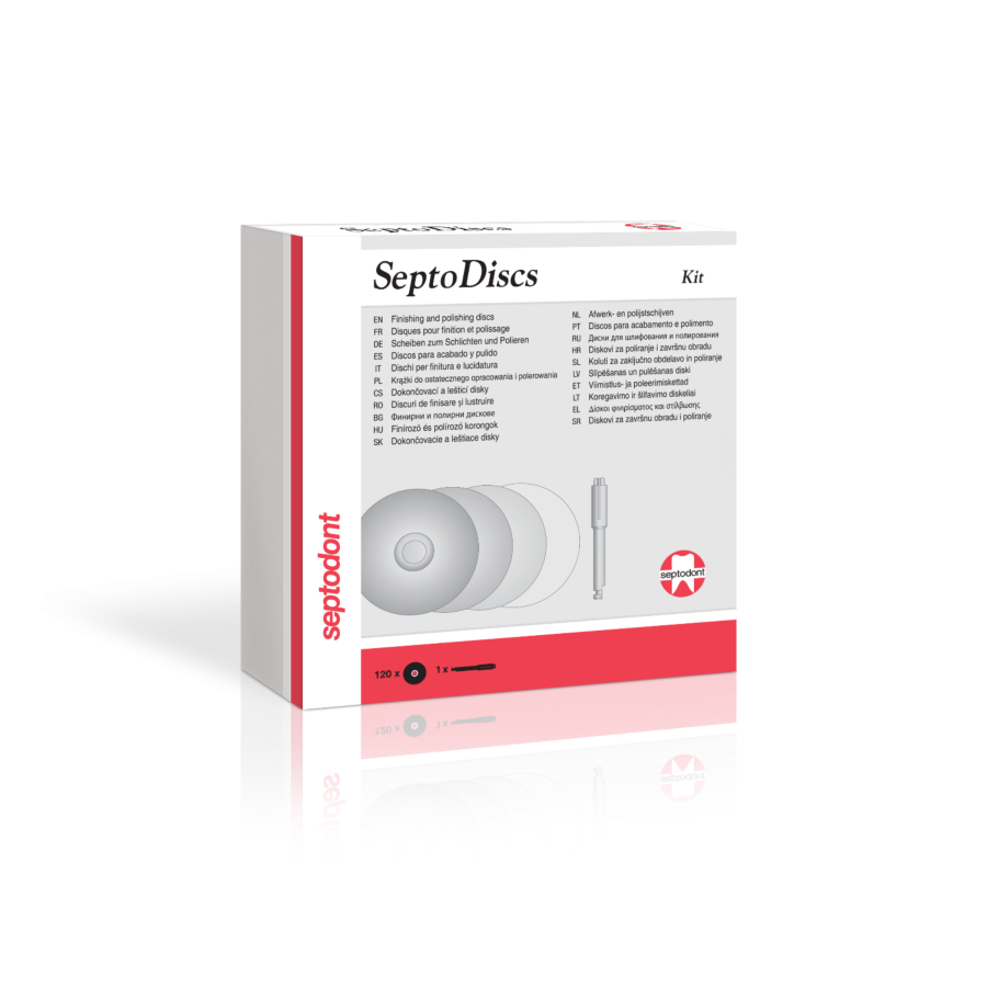 Septodiscs - kit  (120 disques et 1 mandrin)