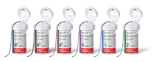 Septofil - Fil de rétraction gingival tricoté non imprégné