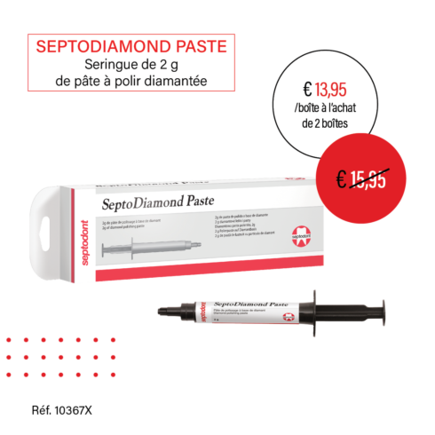 Septodiamond paste - promotions d'été