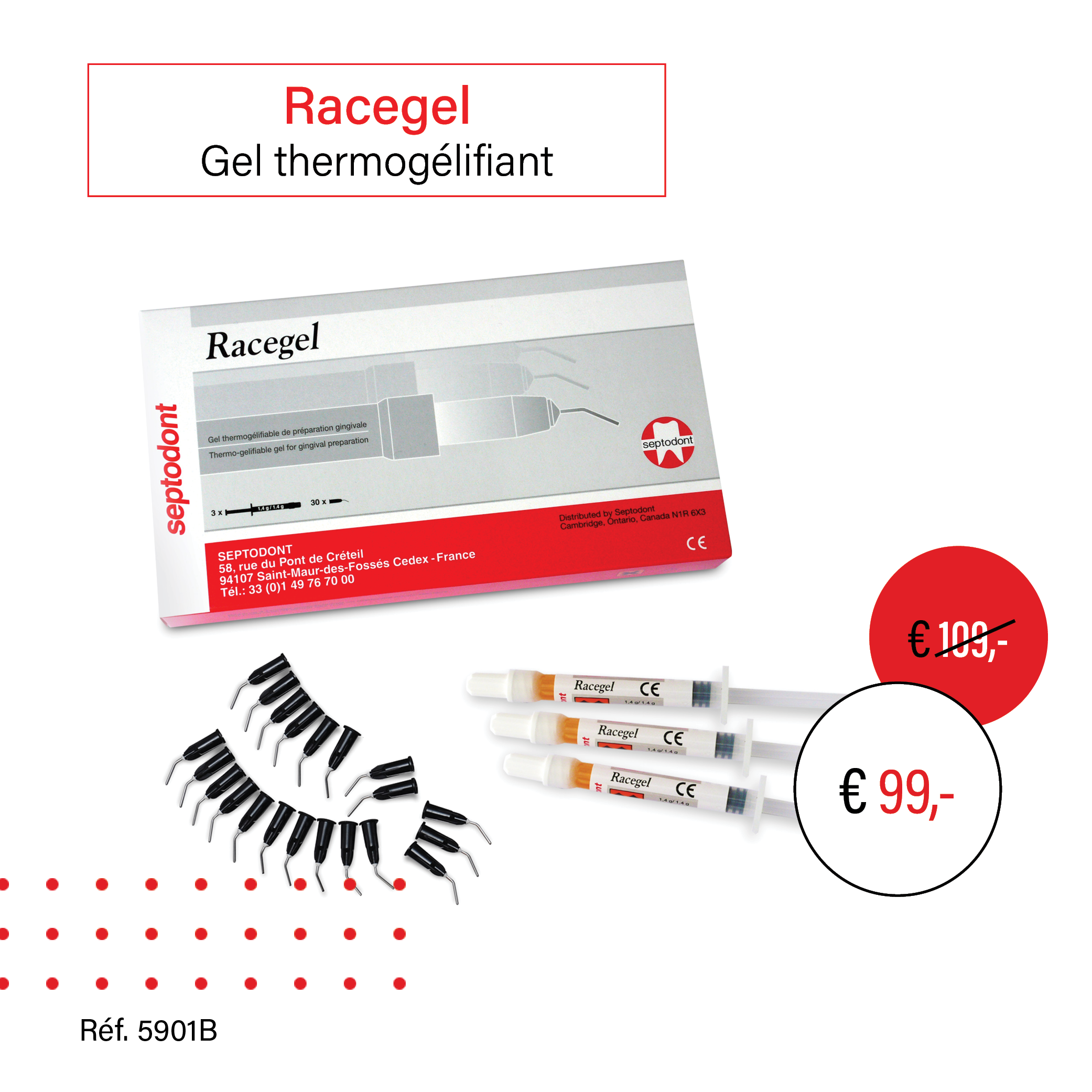 Racegel promotion janvier 2023