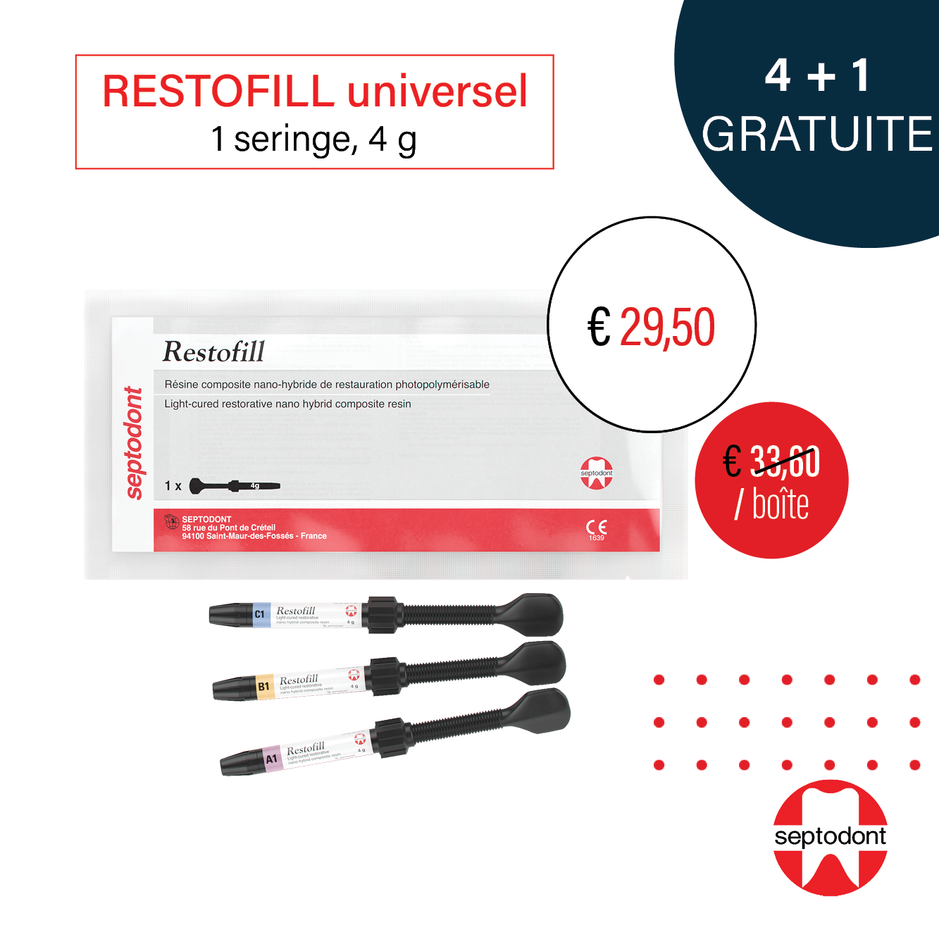 Restofill seringue promotion septembre