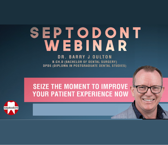 Webinar replay: Dr Barry Oulton - Seize the moment to improve your patient experience now